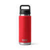 YETI Rambler® 26 oz (760 ml) Bottle With Chug Cap Rescue Red
