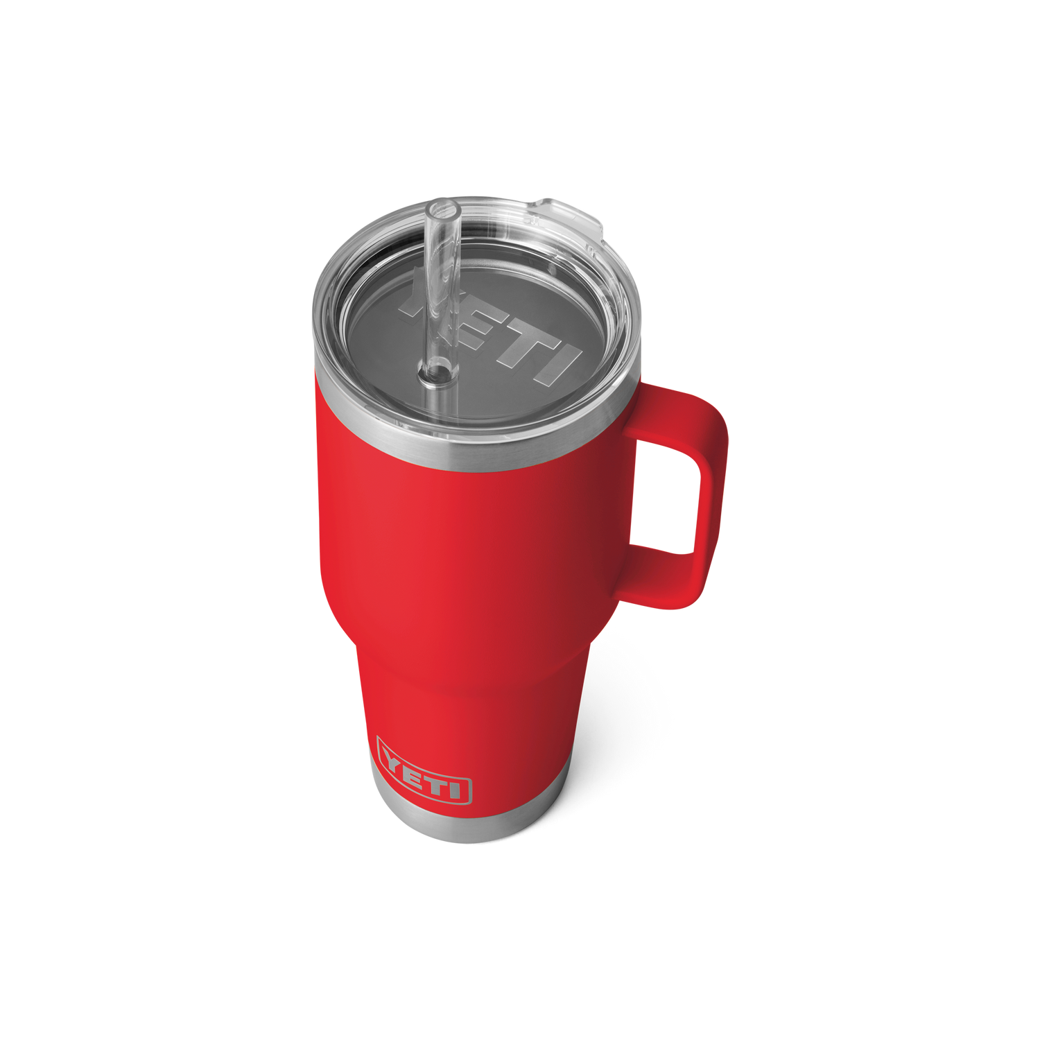 YETI Rambler® Mug De 35 oz (994 ml) Avec couvercle à paille Rescue Red