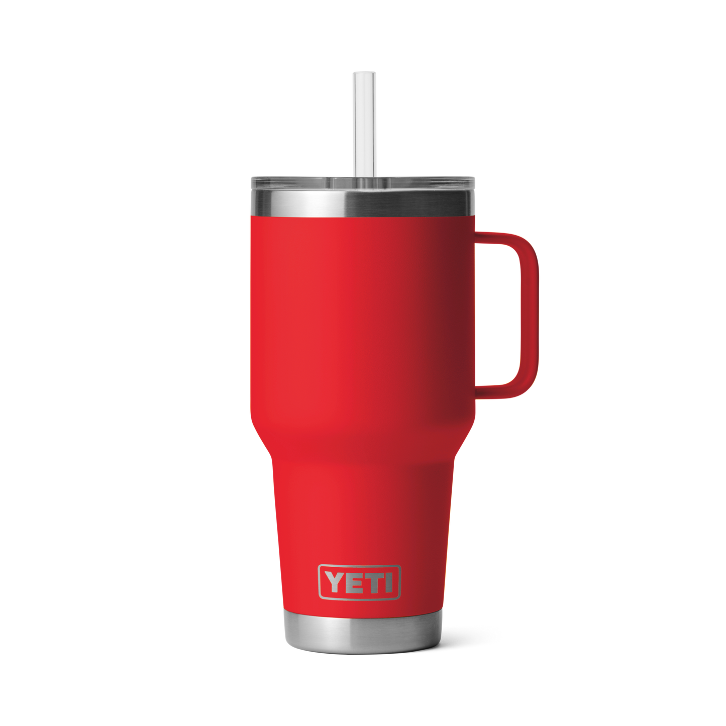 YETI Rambler® Mug De 35 oz (994 ml) Avec couvercle à paille Rescue Red