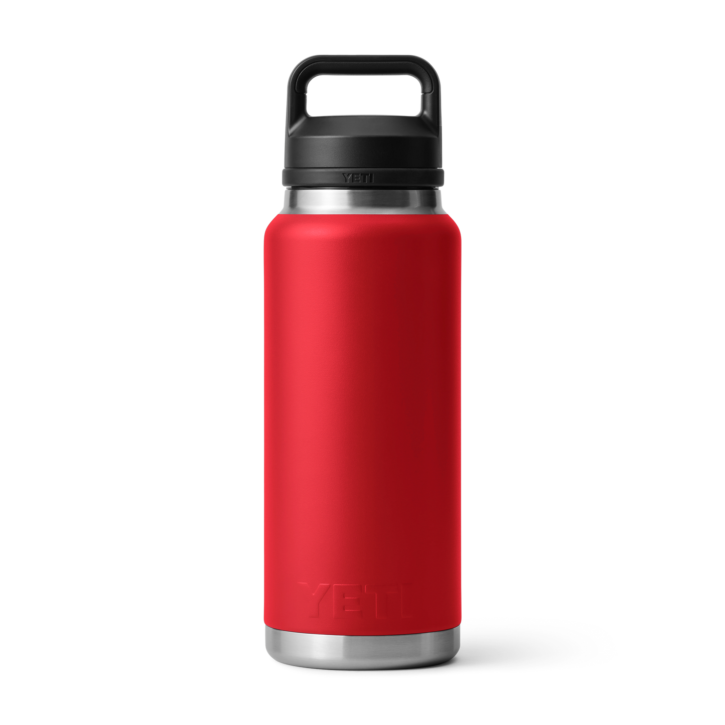 YETI Rambler® Bouteille 36 oz (1065 ml) avec bouchon Chug Rescue Red