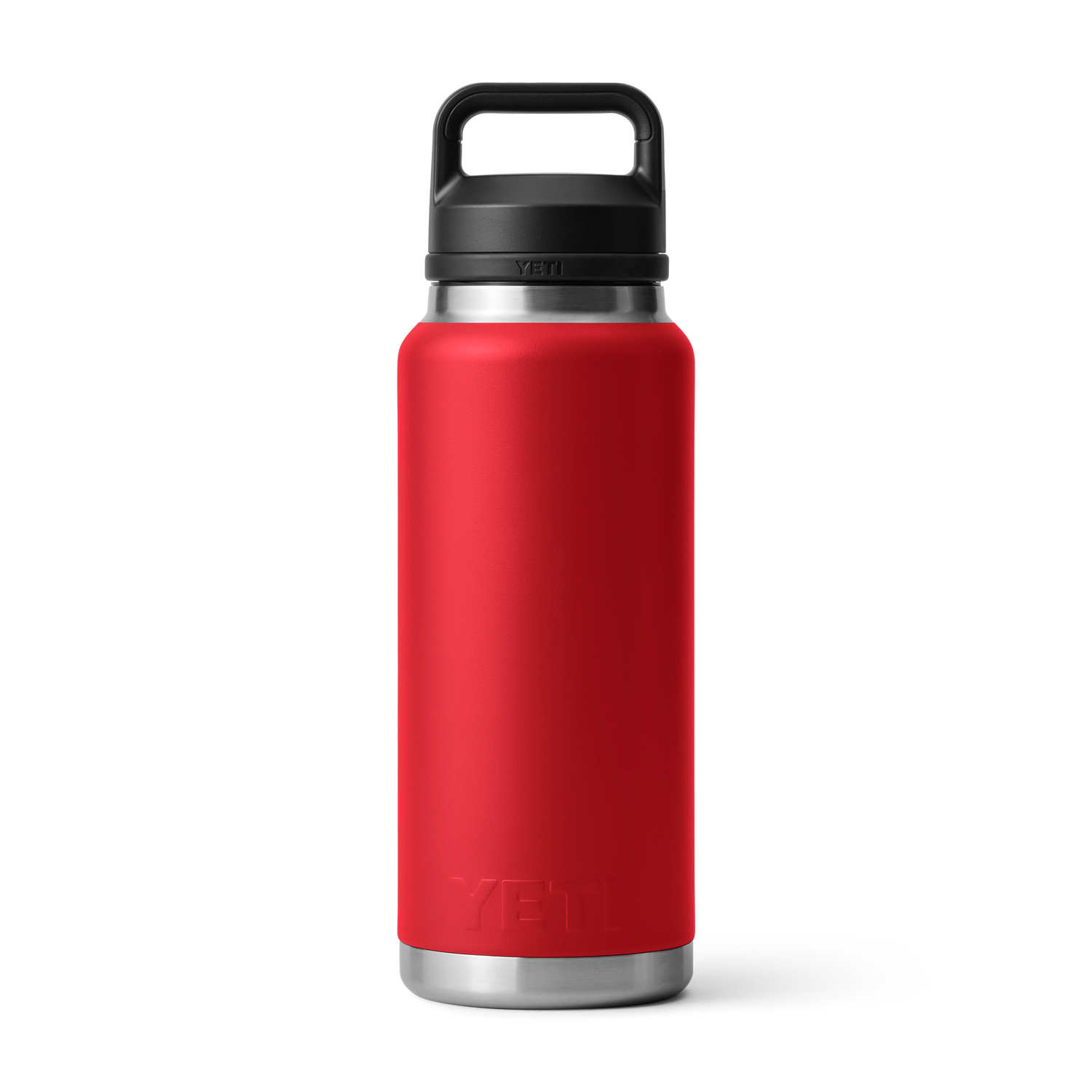 YETI Rambler® Bouteille 36 oz (1065 ml) avec bouchon Chug Rescue Red