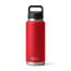YETI Rambler® 36 oz (1065 ml) Bottle With Chug Cap Rescue Red