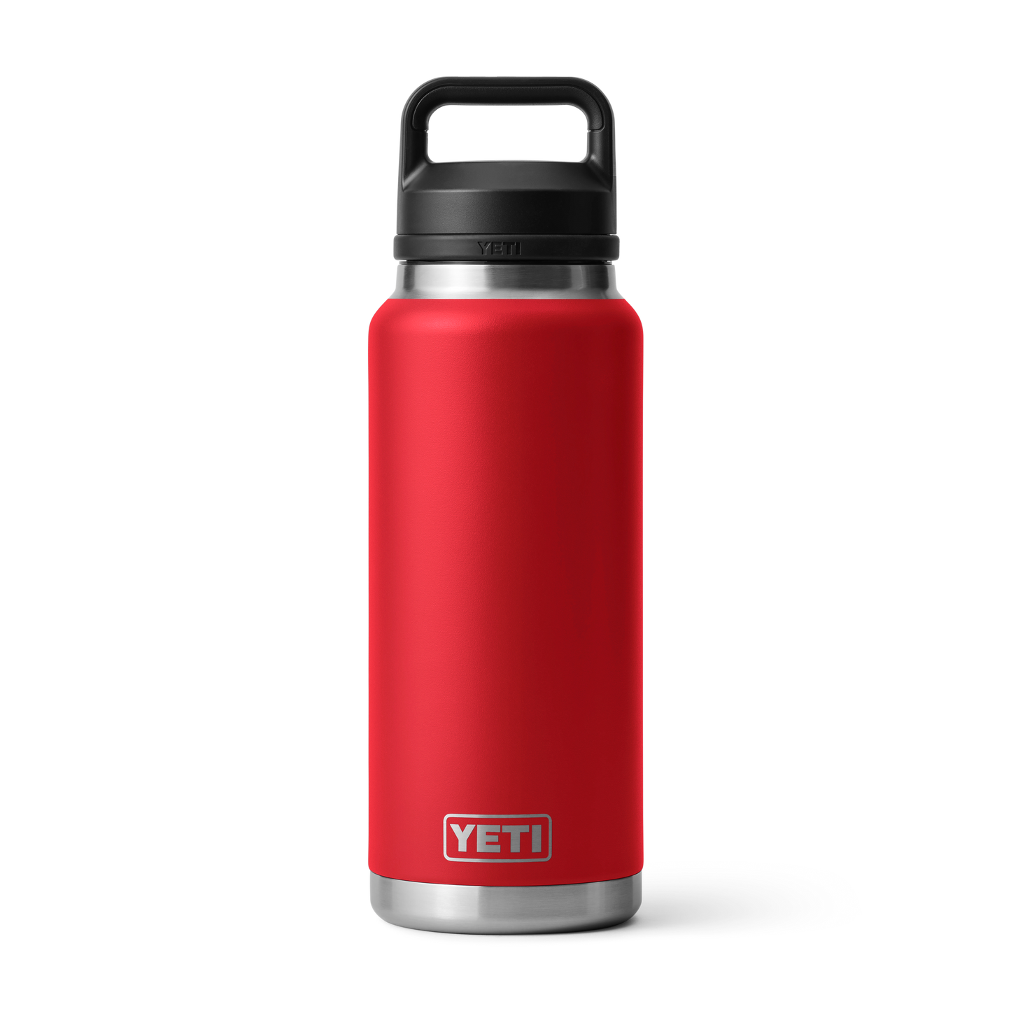 YETI Rambler® Bouteille 36 oz (1065 ml) avec bouchon Chug Rescue Red