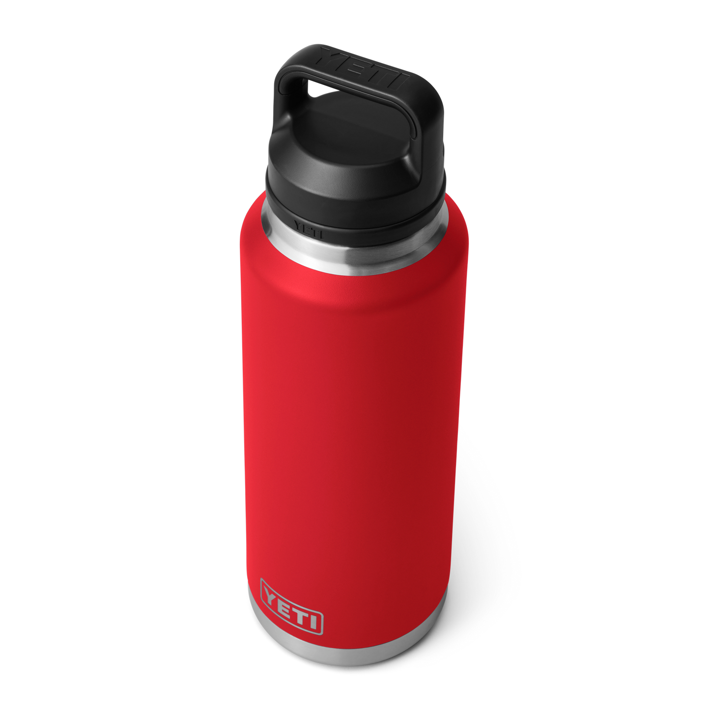 YETI Rambler® Bouteille 46 oz (1,4 l) avec bouchon Chug Rescue Red