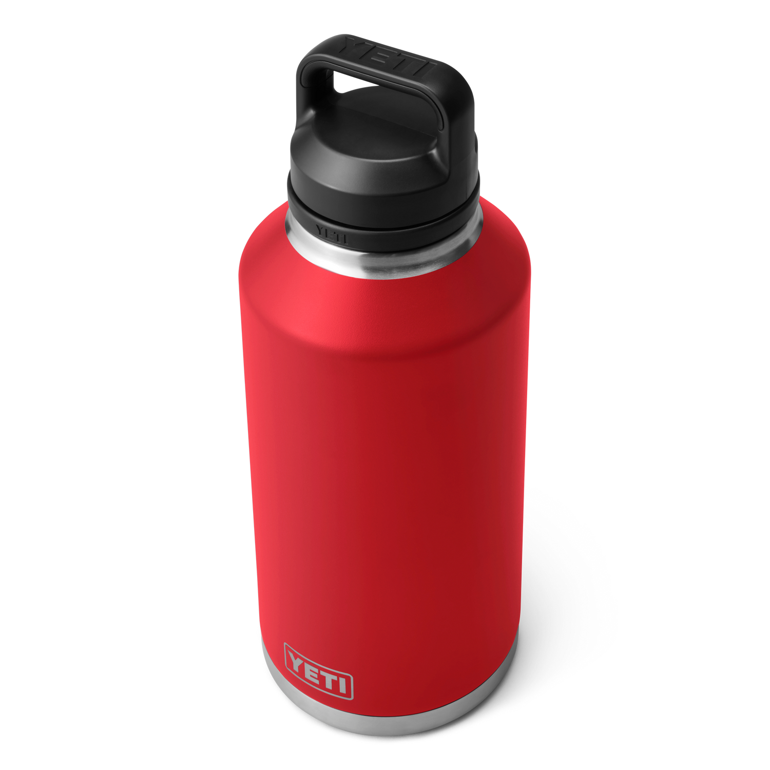 YETI Rambler® Bouteille 64 oz (1,9 l) avec bouchon Chug Rescue Red