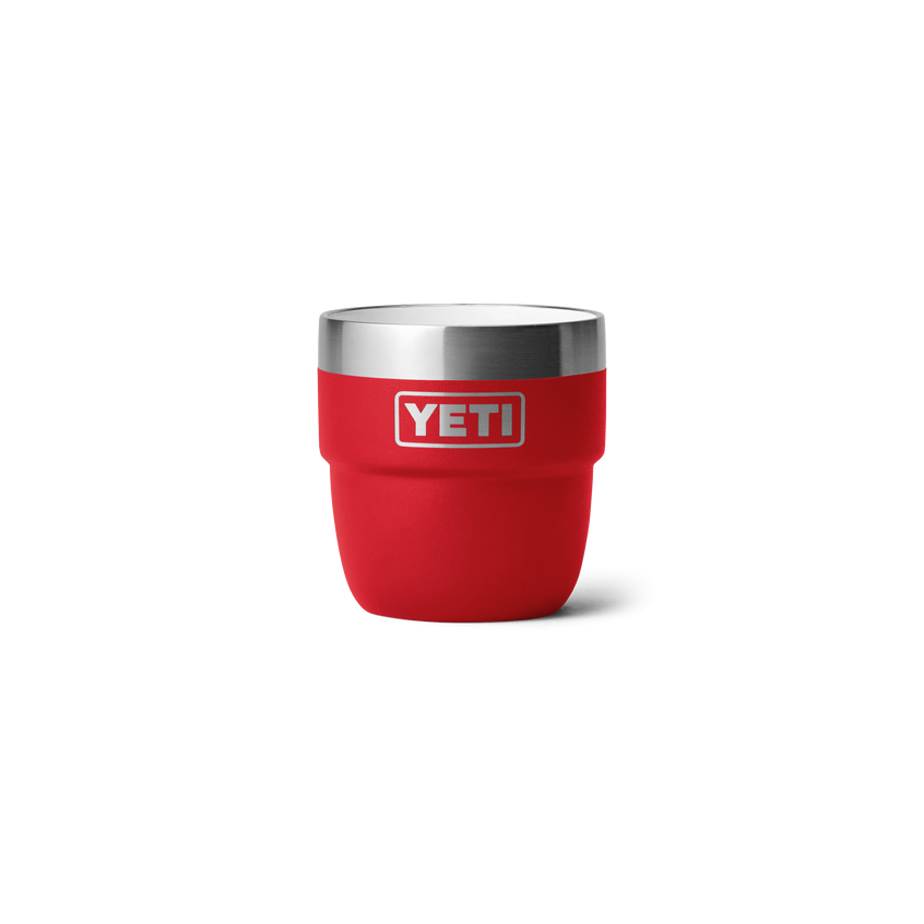 YETI Rambler® Tasse empilable de 4 oz (118 ml) Rescue Red
