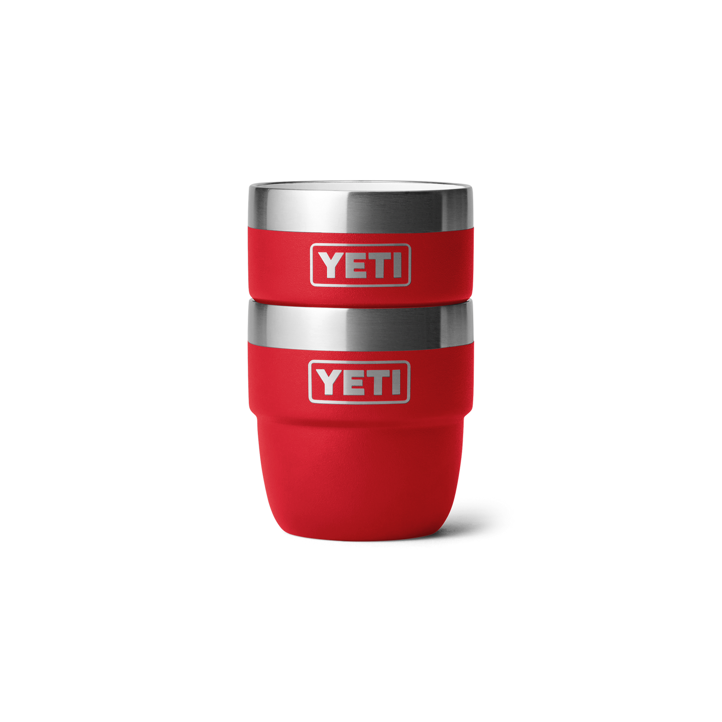 YETI Rambler® Tasse empilable de 4 oz (118 ml) Rescue Red