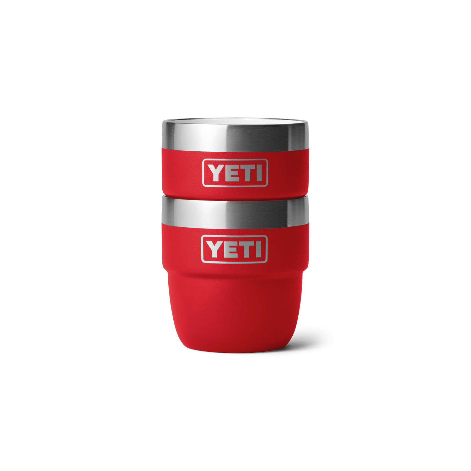 YETI Rambler® Tasse empilable de 4 oz (118 ml) Rescue Red