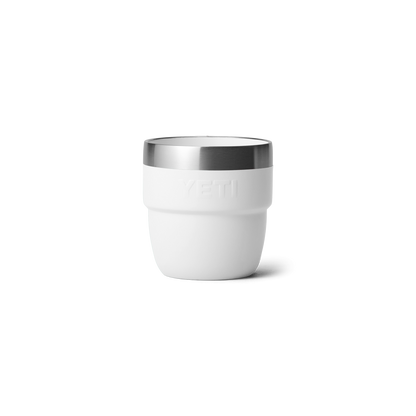 YETI Rambler® Tasse empilable de 4 oz (118 ml) Blanc