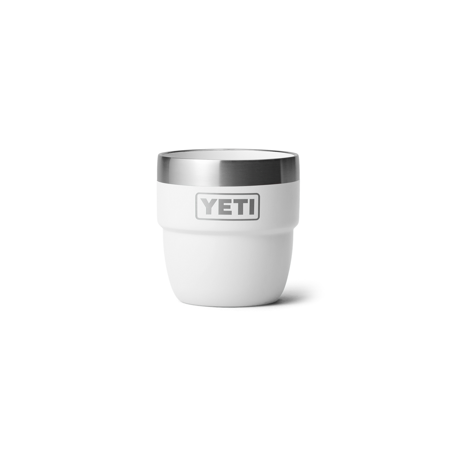 YETI Rambler® Tasse empilable de 4 oz (118 ml) Blanc