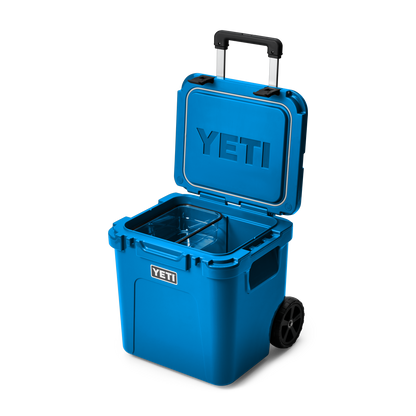 YETI Glacière sur roulettes Roadie® 48 Big Wave Blue
