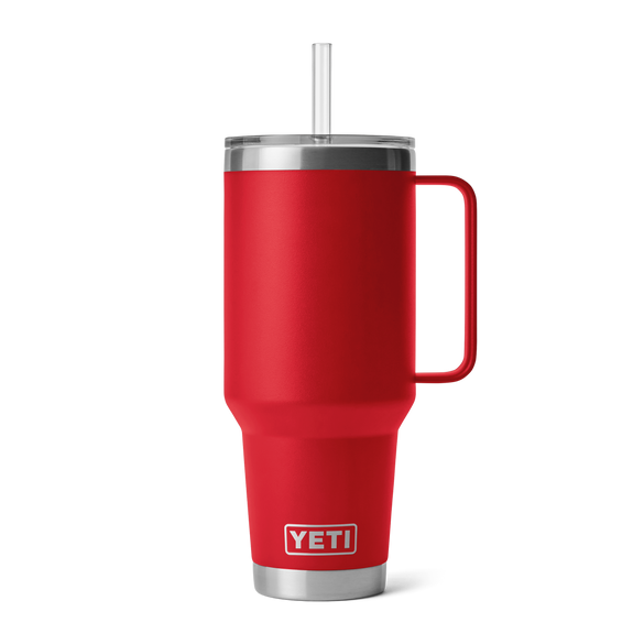 Rambler® Mug De 42 oz (1242 ml) Avec couvercle à paille Rescue Red