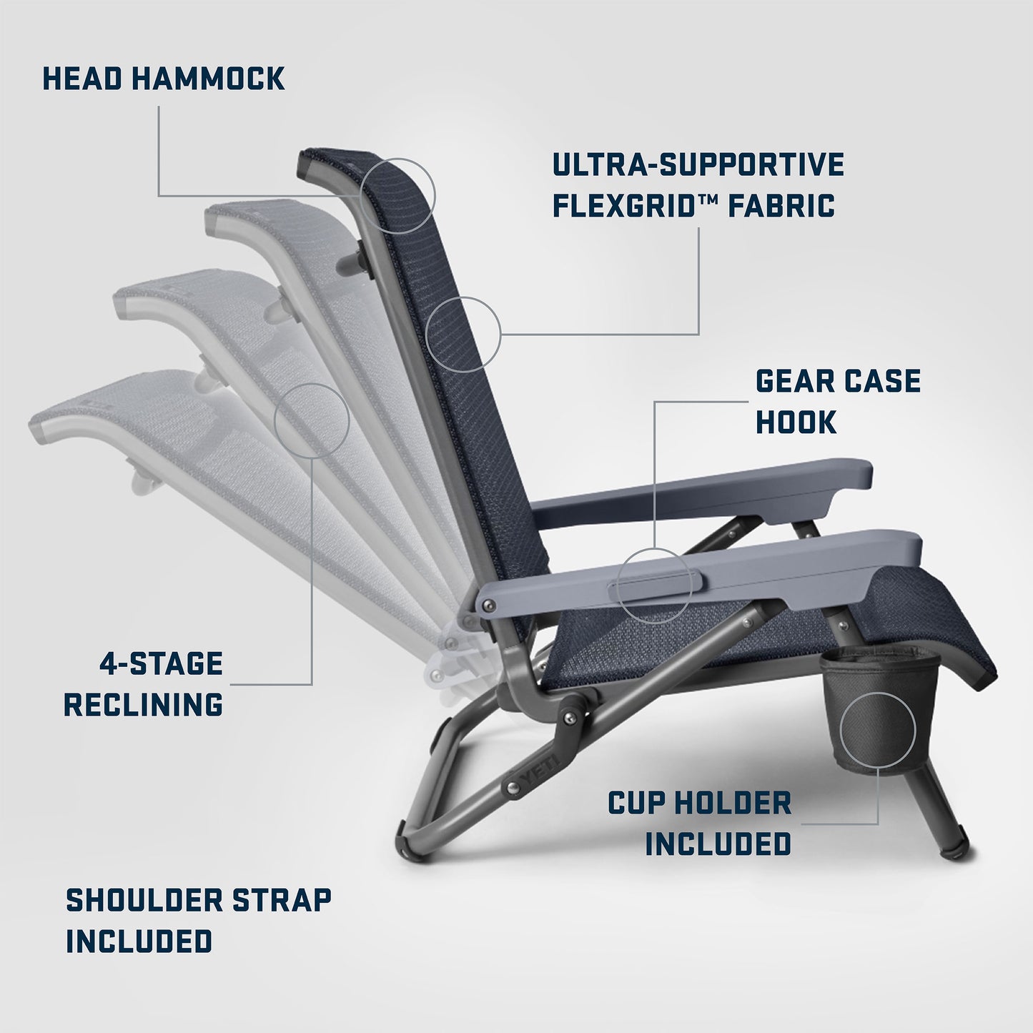 Hondo® Chaise de plage