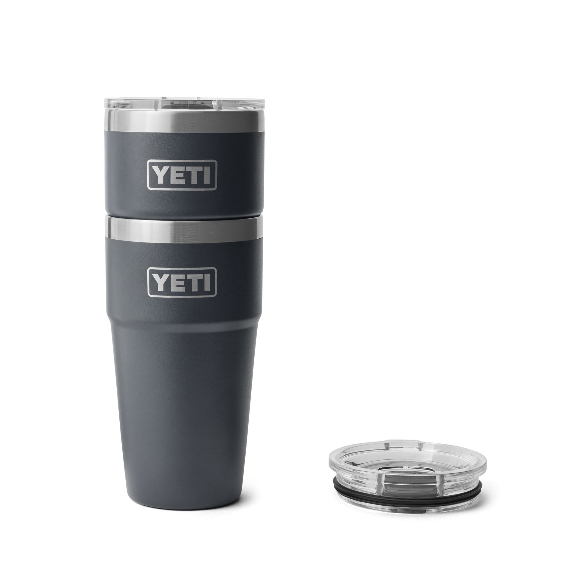 YETI Rambler® Verre empilable de 20 oz (591 ml) Charcoal