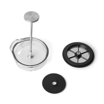 YETI Rambler® Twist-To-Lock Cafetière à piston Couvercle de 1 litre Noir