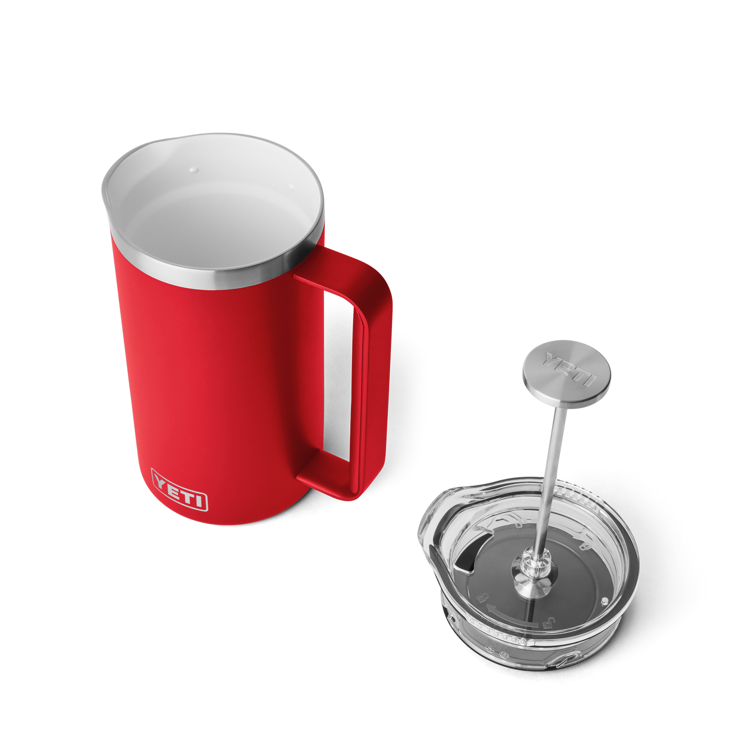 YETI Cafetière à piston Rambler® de 34 oz Rescue Red