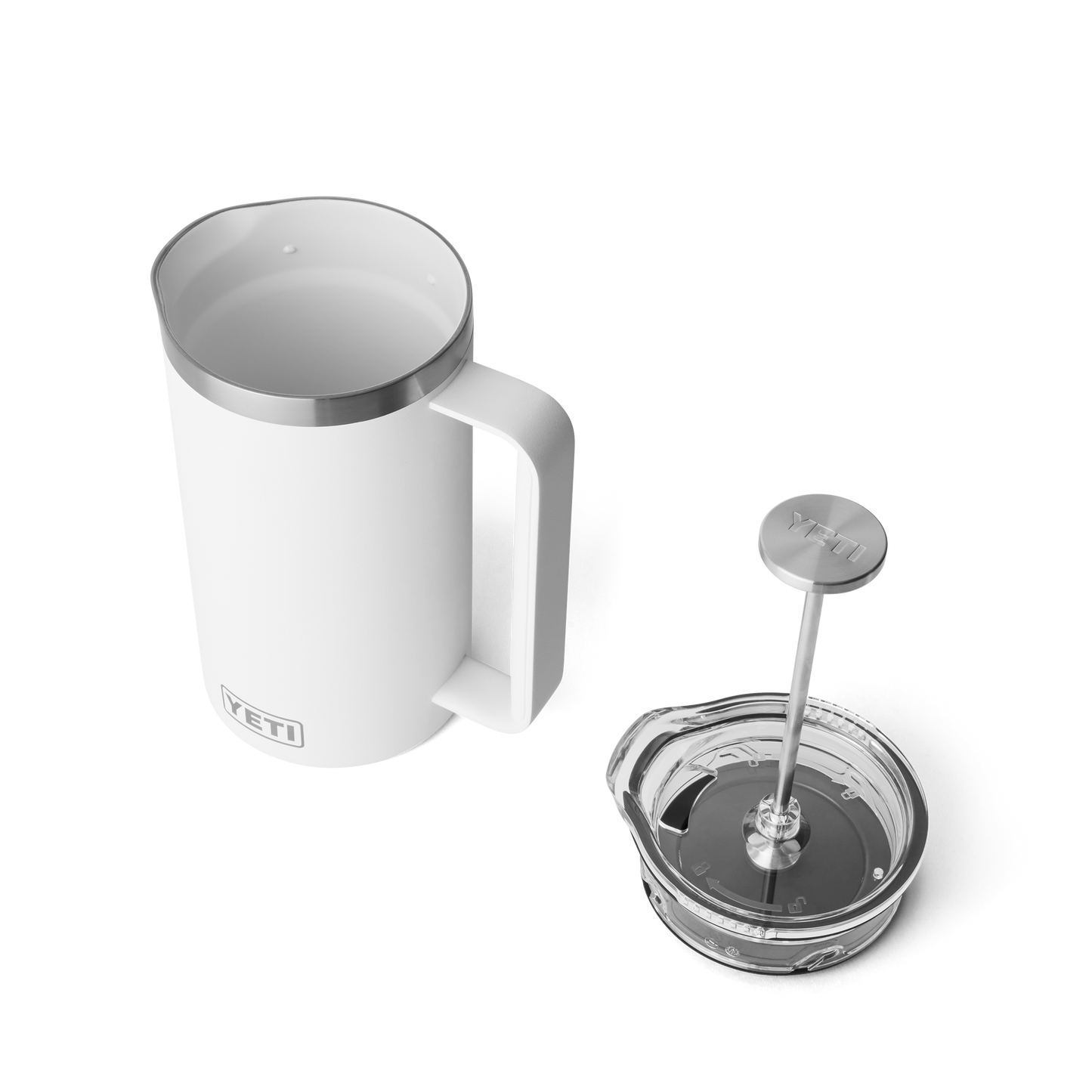 YETI Cafetière à piston Rambler® de 34 oz Blanc