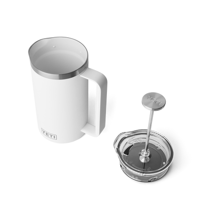 YETI Cafetière à piston Rambler® de 34 oz Blanc