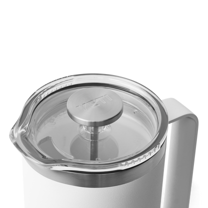 YETI Cafetière à piston Rambler® de 34 oz Blanc