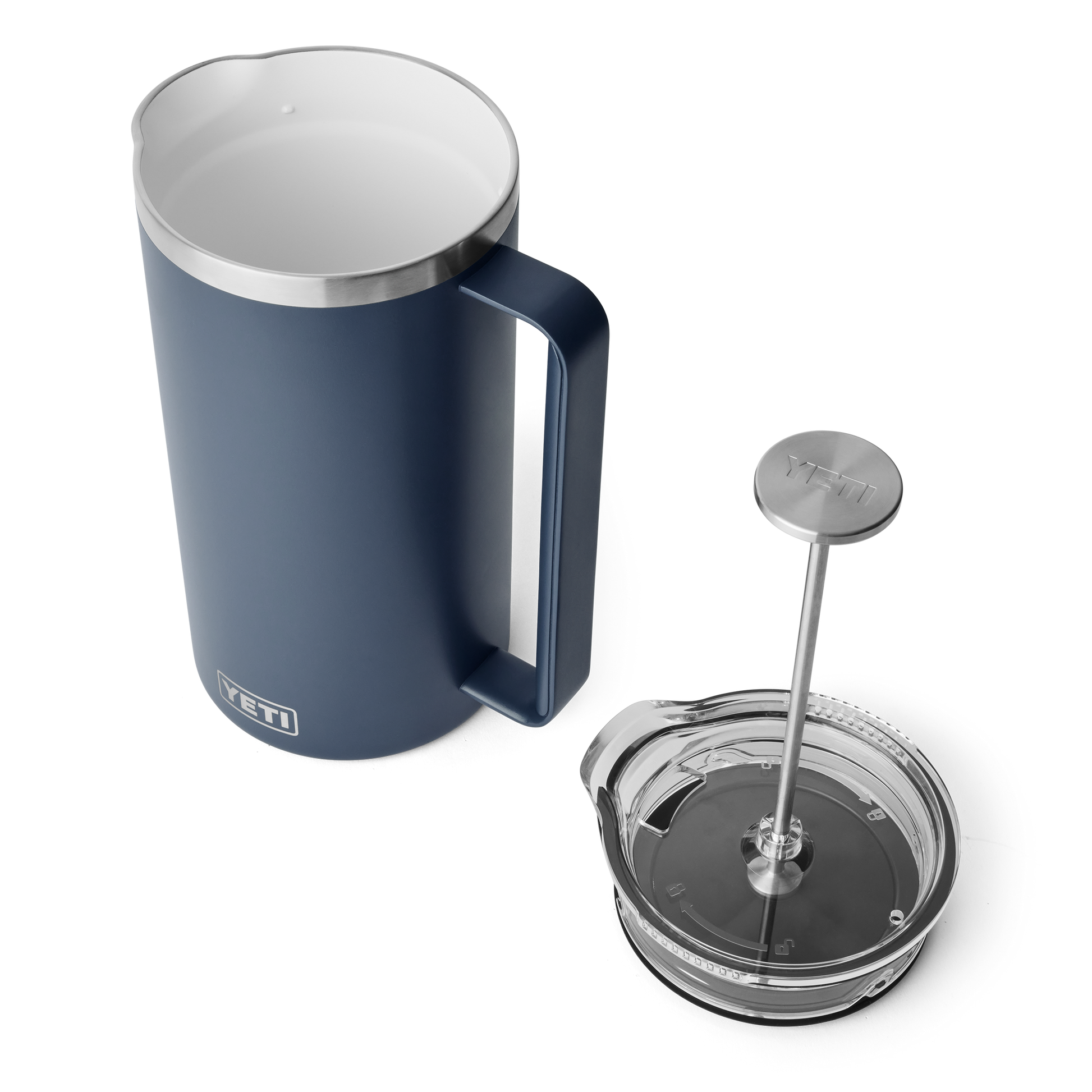 YETI Cafetière à piston Rambler® de 64 oz Navy