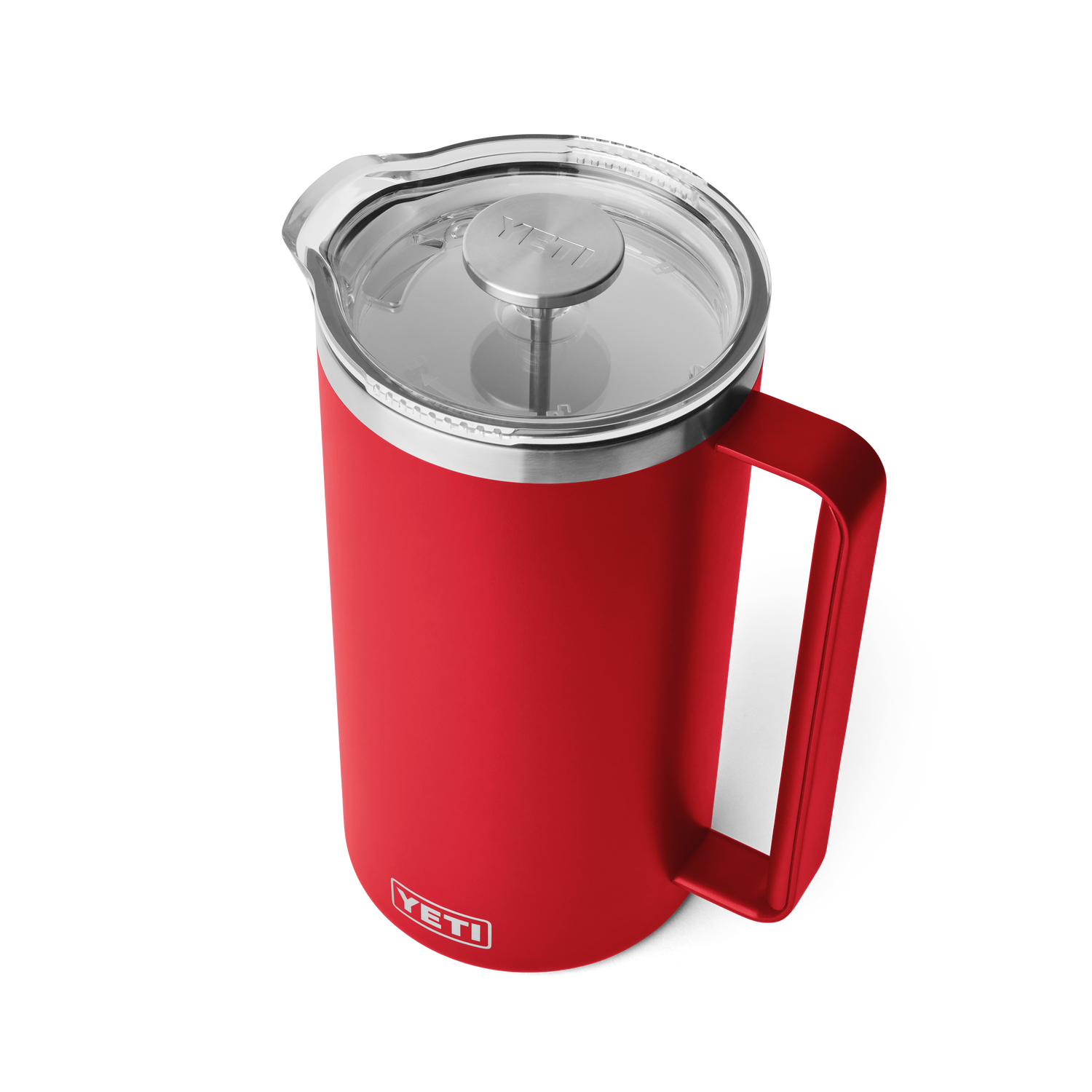 YETI Cafetière à piston Rambler® de 64 oz Rescue Red