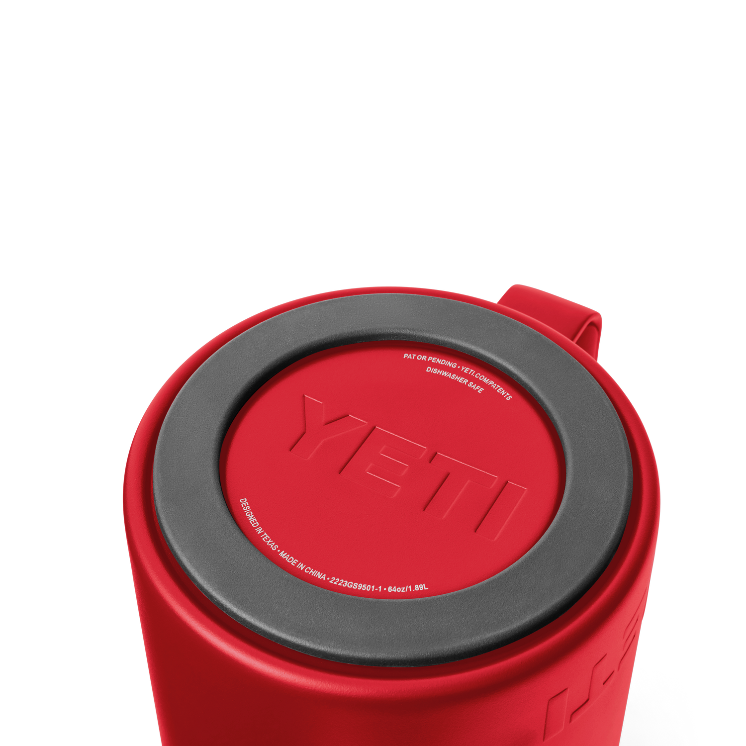 YETI Cafetière à piston Rambler® de 64 oz Rescue Red