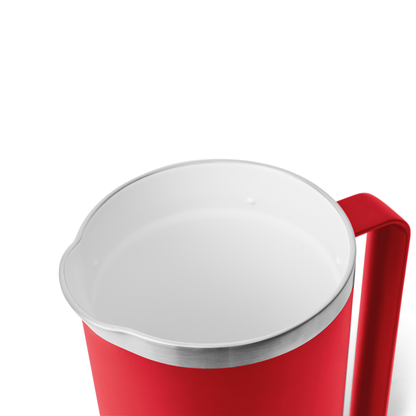 YETI Cafetière à piston Rambler® de 64 oz Rescue Red