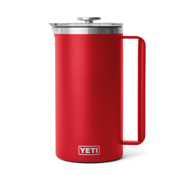 YETI Cafetière à piston Rambler® de 64 oz Rescue Red