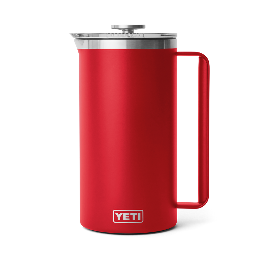 YETI Cafetière à piston Rambler® de 64 oz Rescue Red