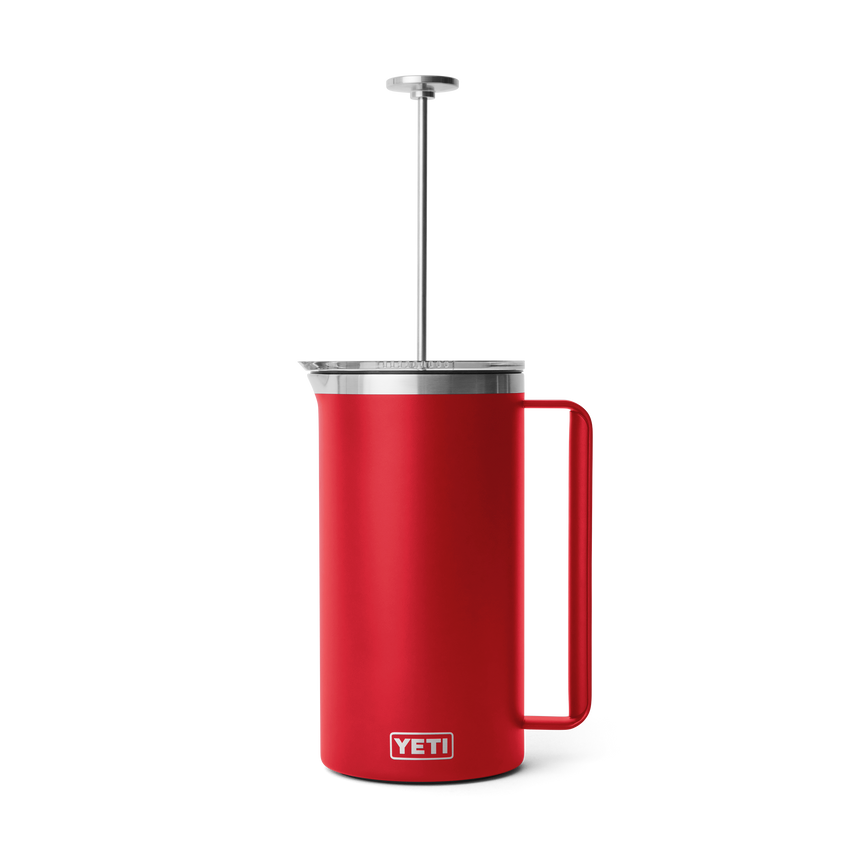 YETI Cafetière à piston Rambler® de 64 oz Rescue Red