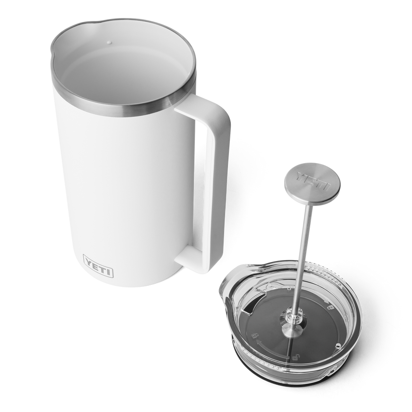 YETI Cafetière à piston Rambler® de 64 oz Blanc