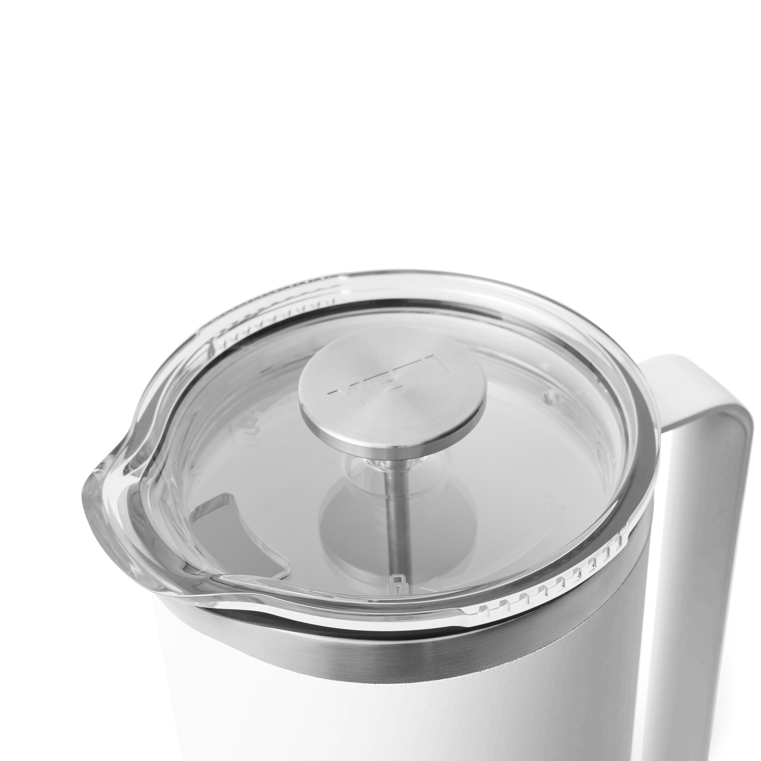 YETI Cafetière à piston Rambler® de 64 oz Blanc