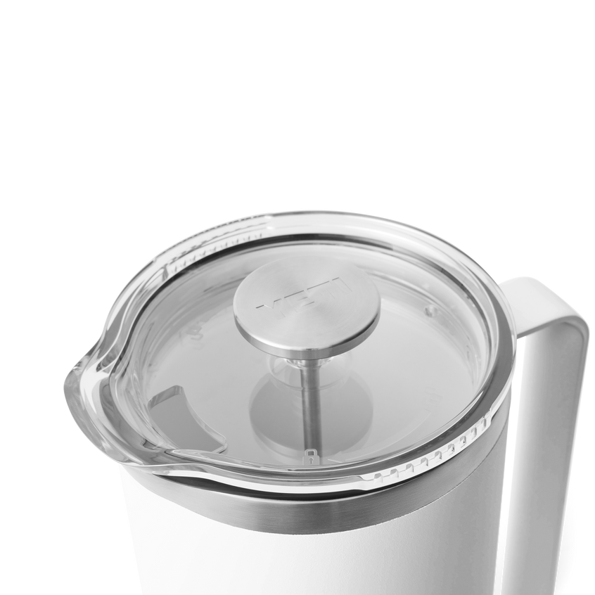 YETI Cafetière à piston Rambler® de 64 oz Blanc