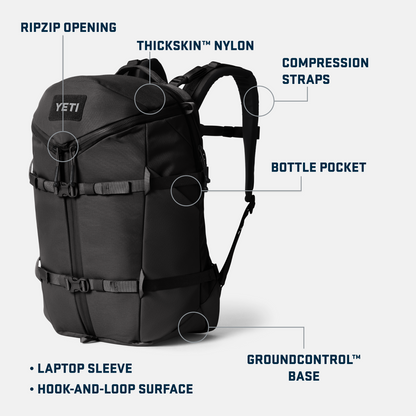 YETI Ranchero™ 27L Backpack Dark Cape Taupe