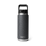 YETI Rambler® Bouteille de 26 oz (739 ml) avec bouchon à paille Black Stone