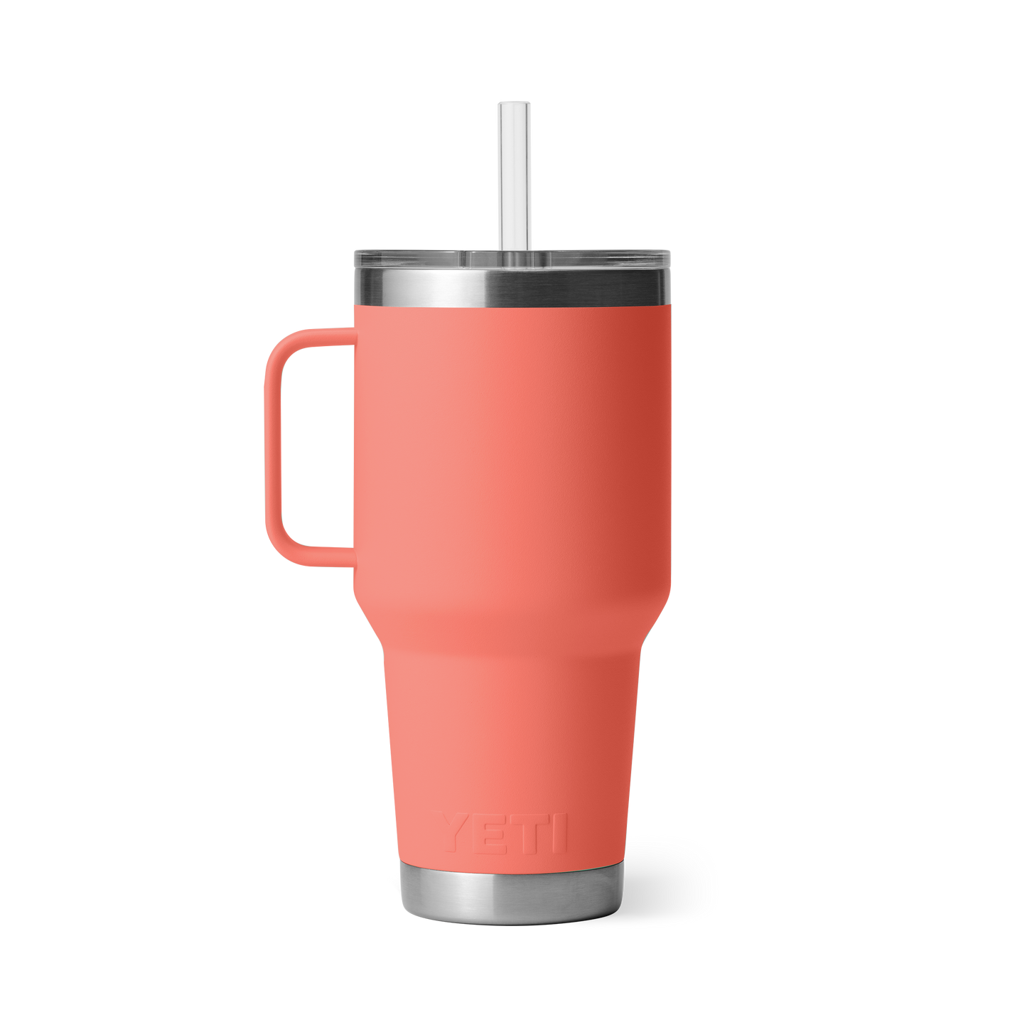 YETI Rambler® Mug De 35 oz (994 ml) Avec couvercle à paille Coral