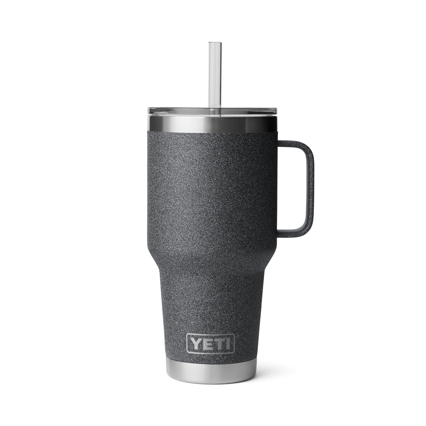 YETI Rambler® Mug De 35 oz (994 ml) Avec couvercle à paille Black Stone