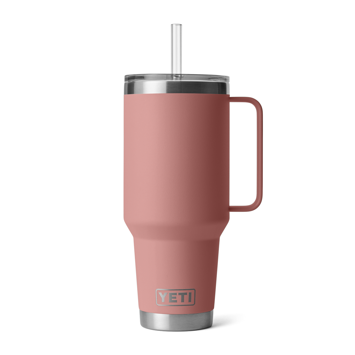 YETI Rambler® Mug De 42 oz (1242 ml) Avec couvercle à paille Sandstone Pink