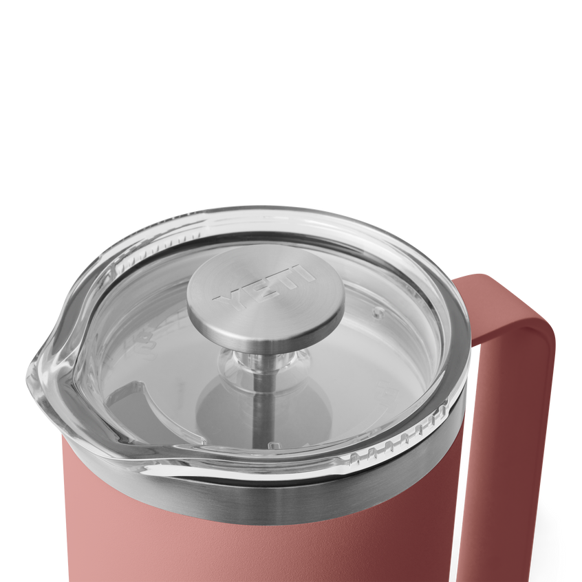 YETI Cafetière à piston Rambler® de 34 oz Sandstone Pink