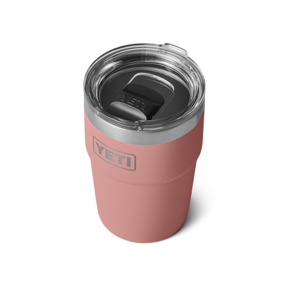 YETI Rambler® Verre empilable de 16 oz (473 ml) Sandstone Pink