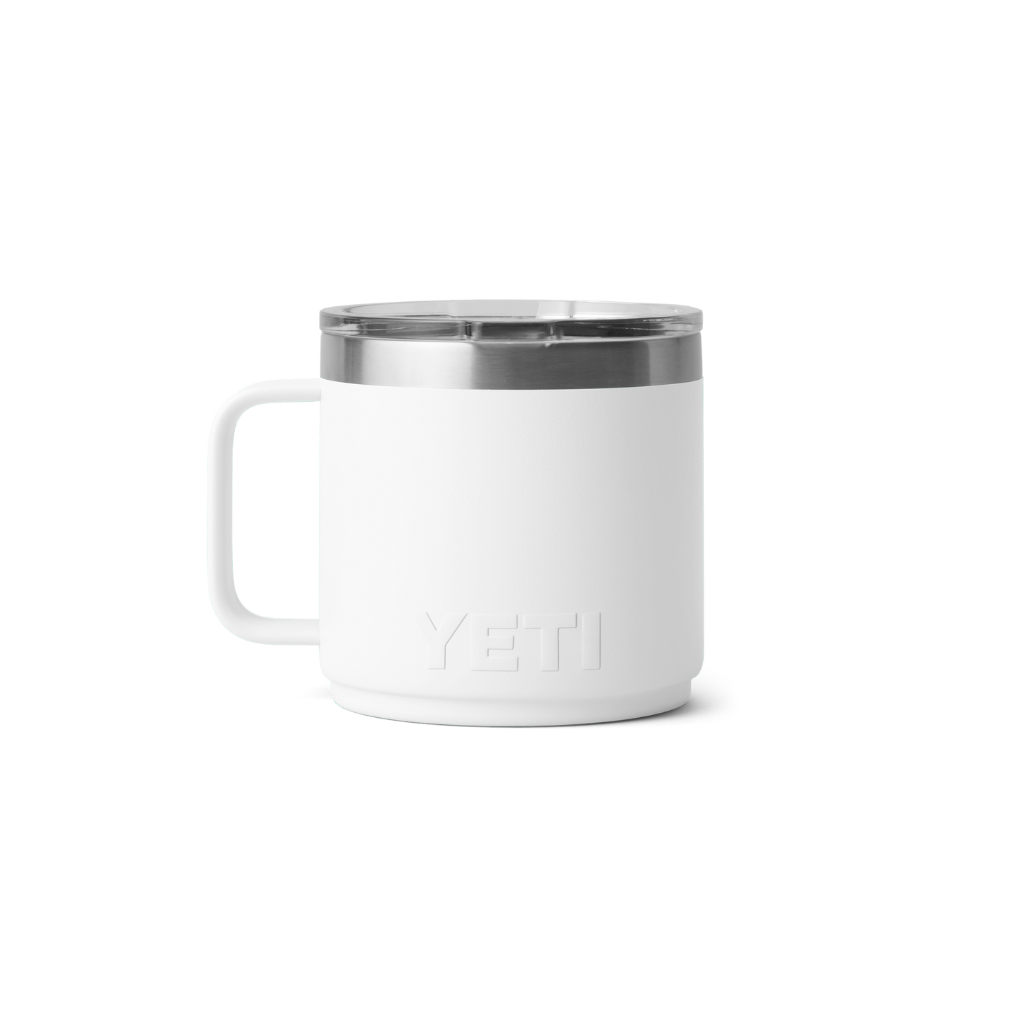 Tasse empilable Rambler® YETI 14 oz (414 ml) Blanc