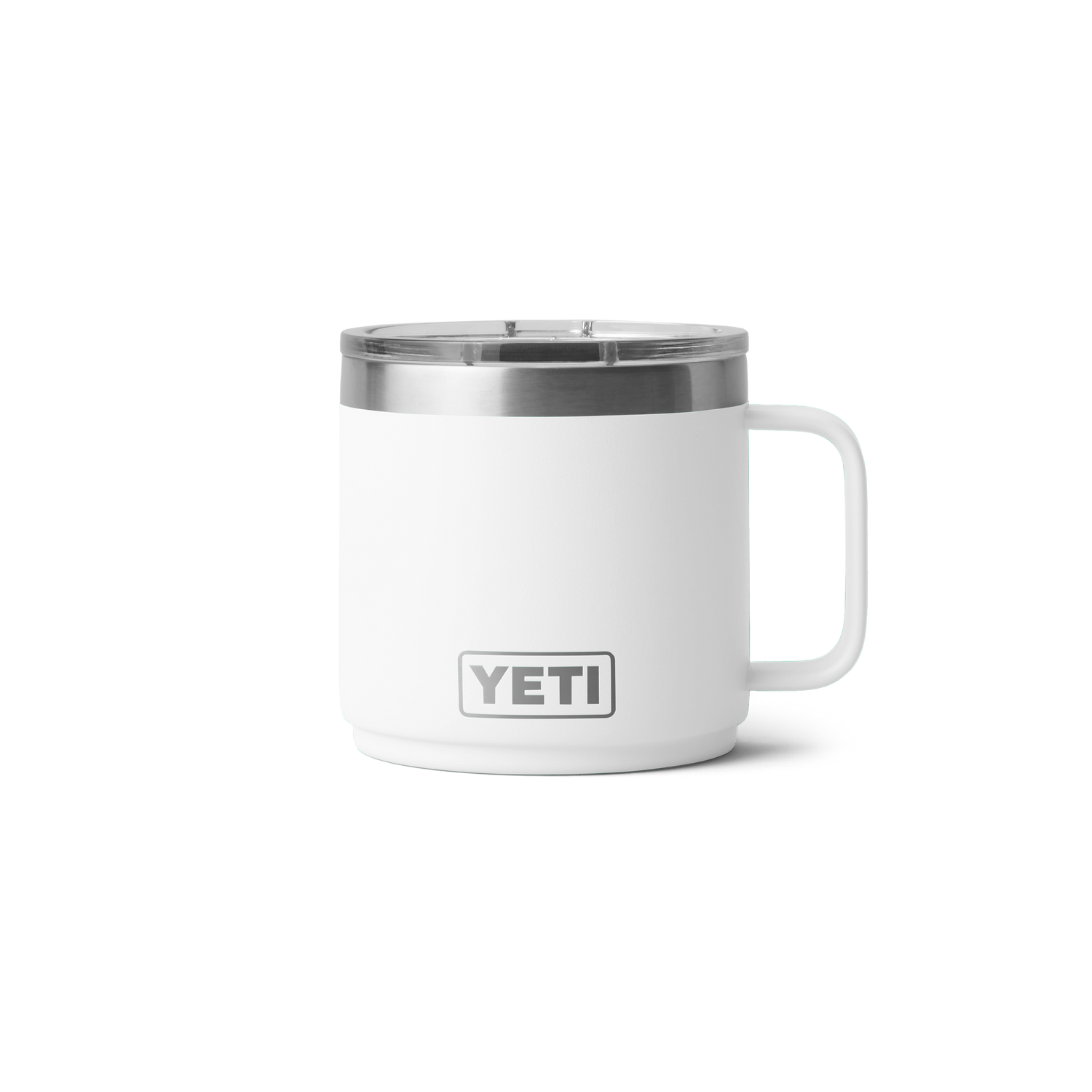 Tasse empilable Rambler® YETI 14 oz (414 ml) Blanc