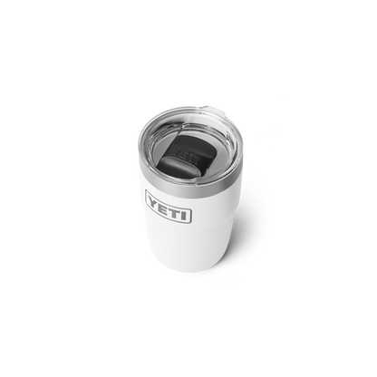 Tasse empilable Rambler® YETI 8 oz (236 ml) Blanc