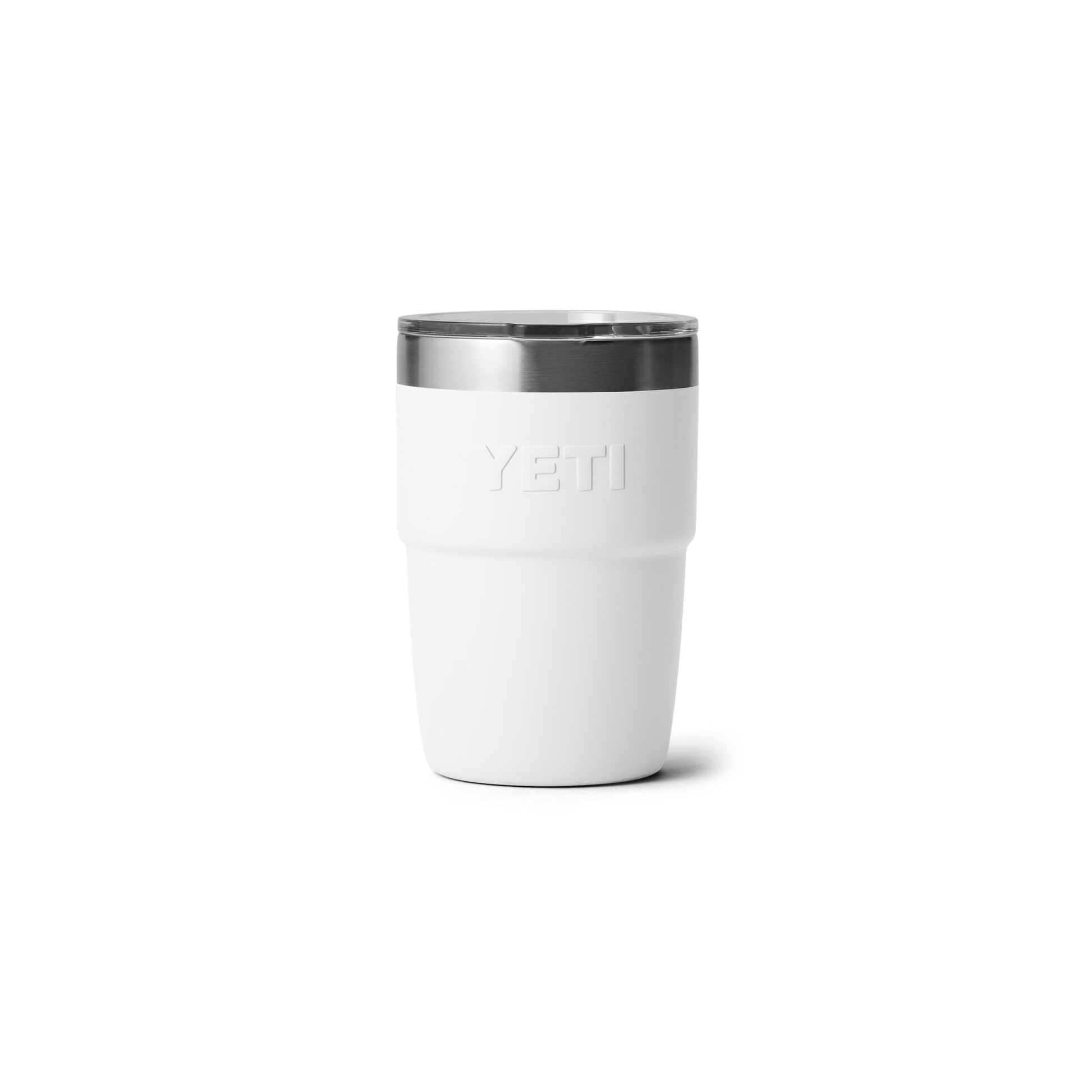 Tasse empilable Rambler® YETI 8 oz (236 ml) Blanc