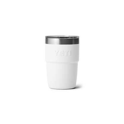 Tasse empilable Rambler® YETI 8 oz (236 ml) Blanc