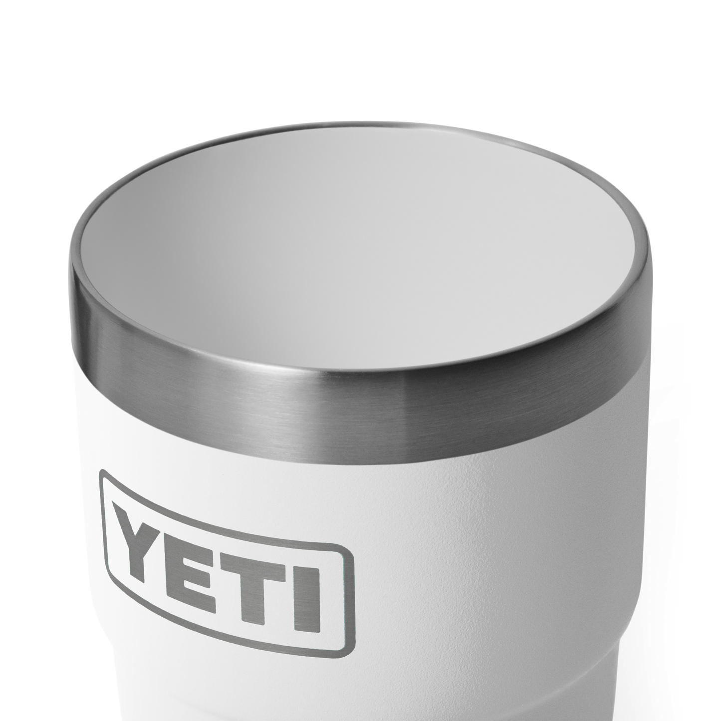 Tasse empilable Rambler® YETI 8 oz (236 ml) Blanc