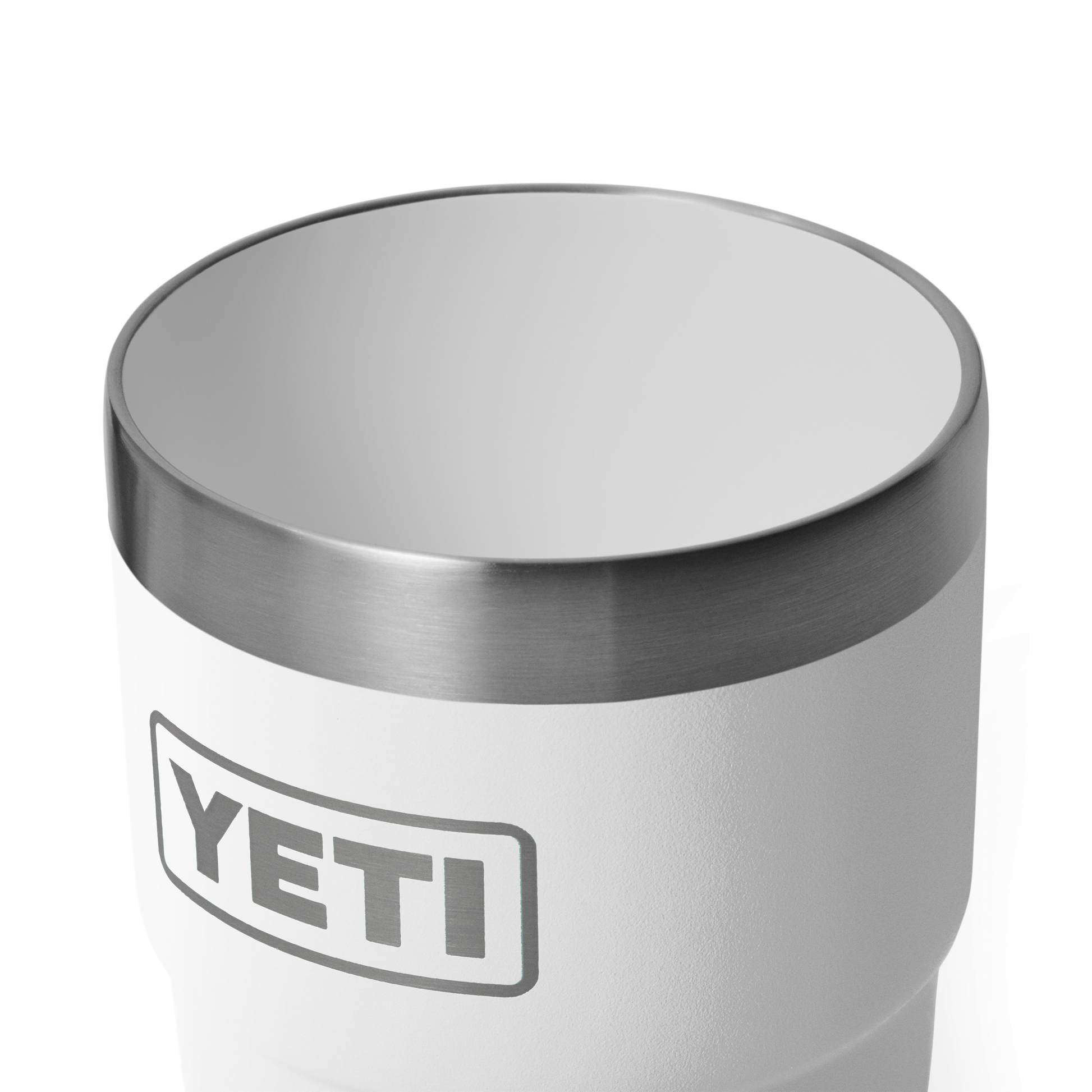 Tasse empilable Rambler® YETI 8 oz (236 ml) Blanc