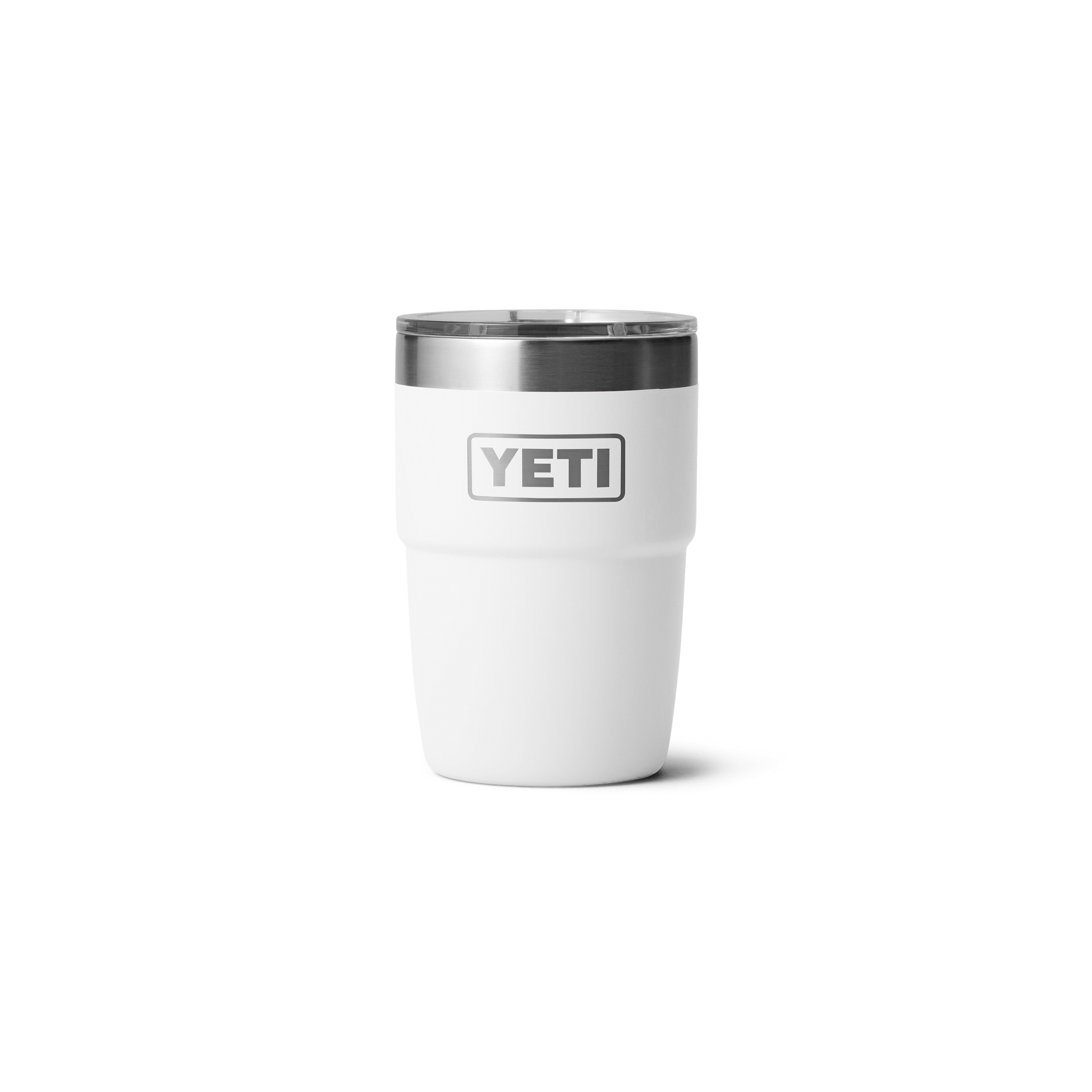Tasse empilable Rambler® YETI 8 oz (236 ml) Blanc