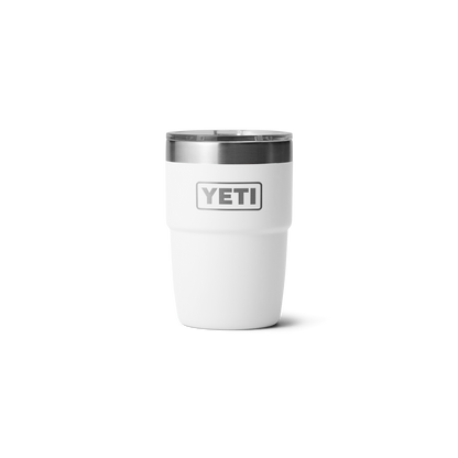Tasse empilable Rambler® YETI 8 oz (236 ml) Blanc
