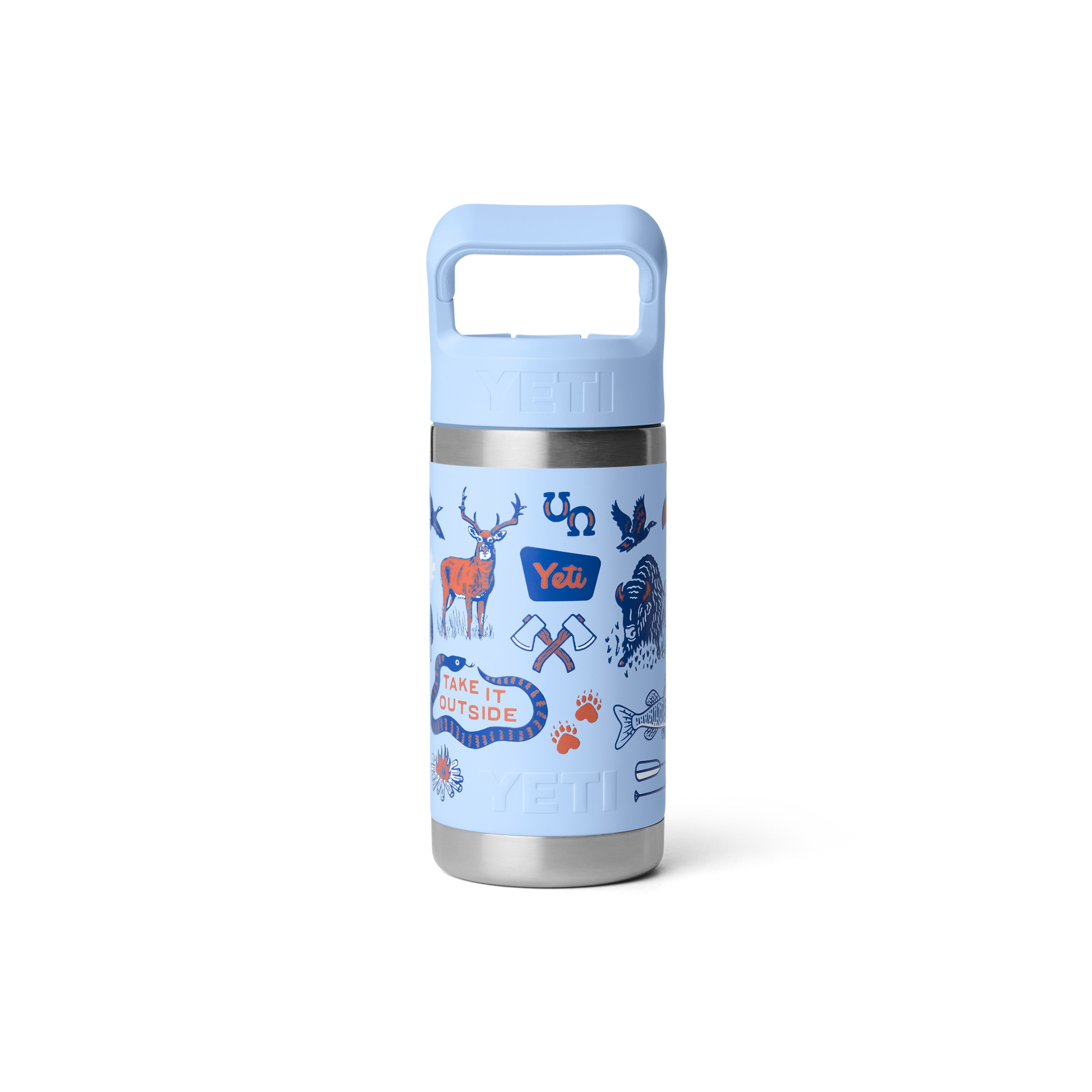 YETI Rambler® Jr 12 oz (355 ml) Kids' Bottle Big Sky Summer Camp